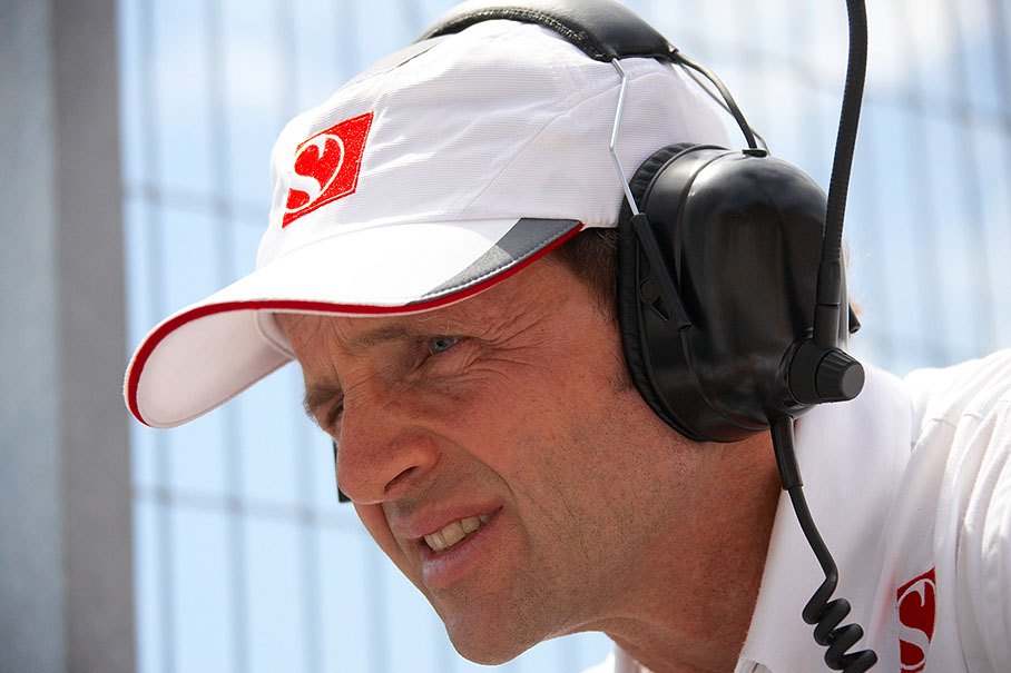 Sauber's physiotherapist Jo Leberer