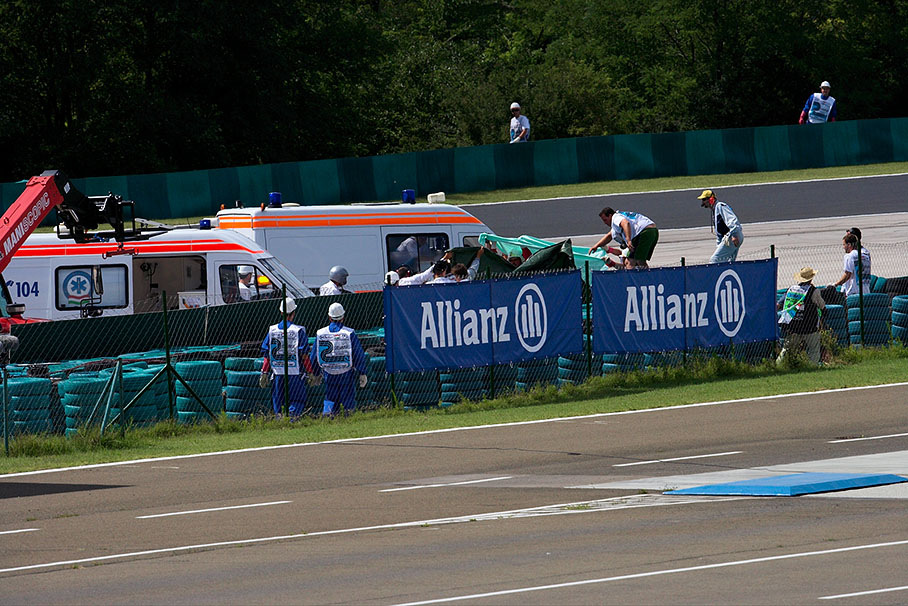 Felipe Massa's accident.