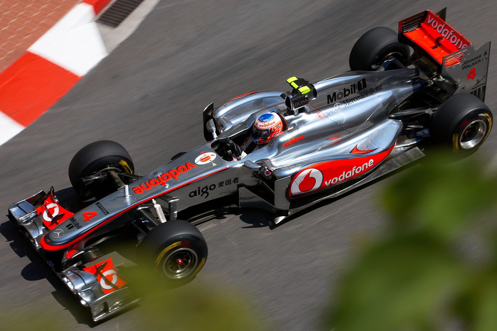 Jenson Button, McLaren Mercedes.