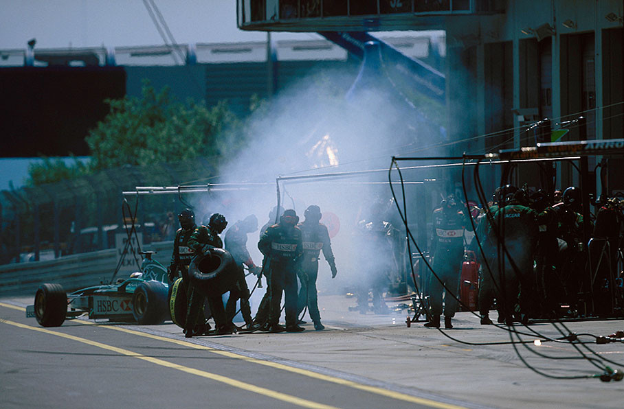 Exit of the pits