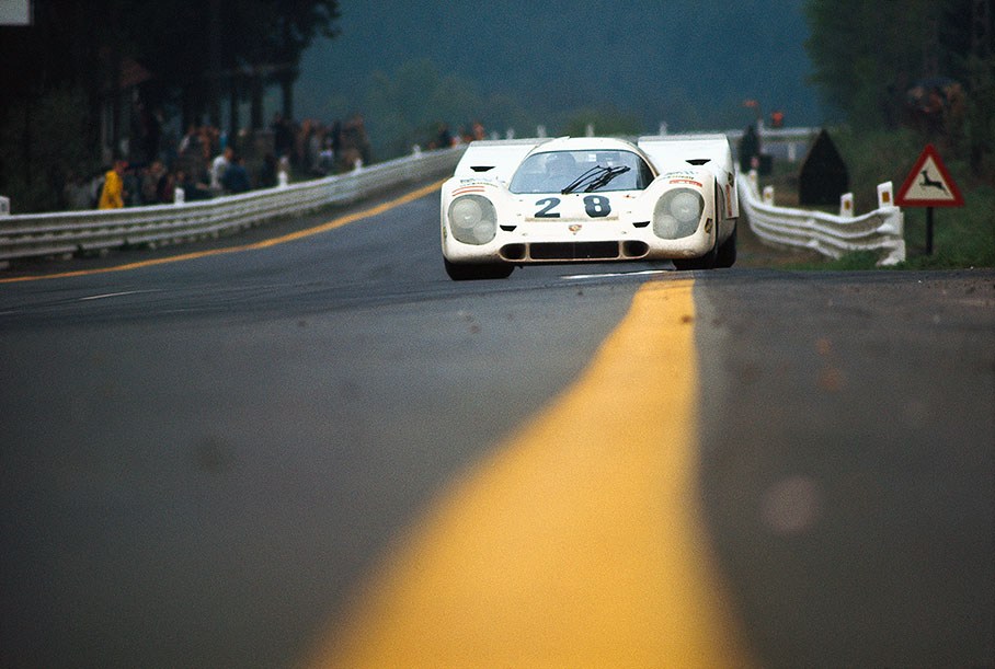 Vic Elford (GB) and Kurt Ahrens, Jr. (D) on Porsche 917K #023 entered by Porsche Salzburg