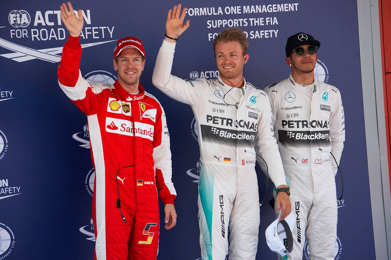 Nico Rosberg dominated qualifying for the Spanish Grand Prix, beating Mercedes team-mate Lewis Hamilton to record his first pole position of the 2015 Formula 1 season