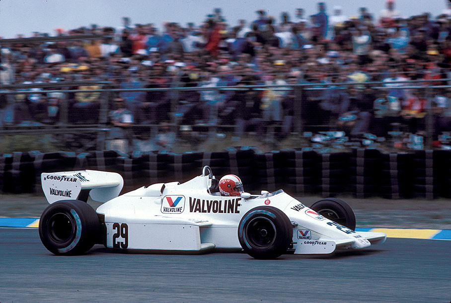 Marc Surer in the Arrows-Cosworth