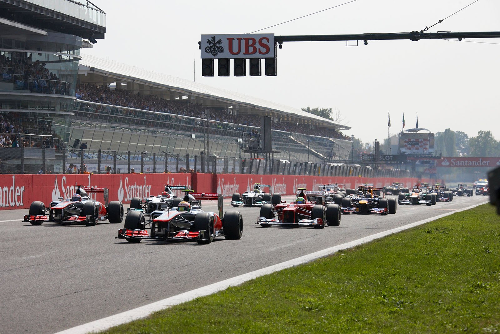 The start of the race