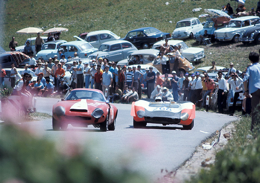 Richard Attwood (GB) and Brian Redman (GB) in a Porsche 908/02 #012 entered by Porsche System Engineering