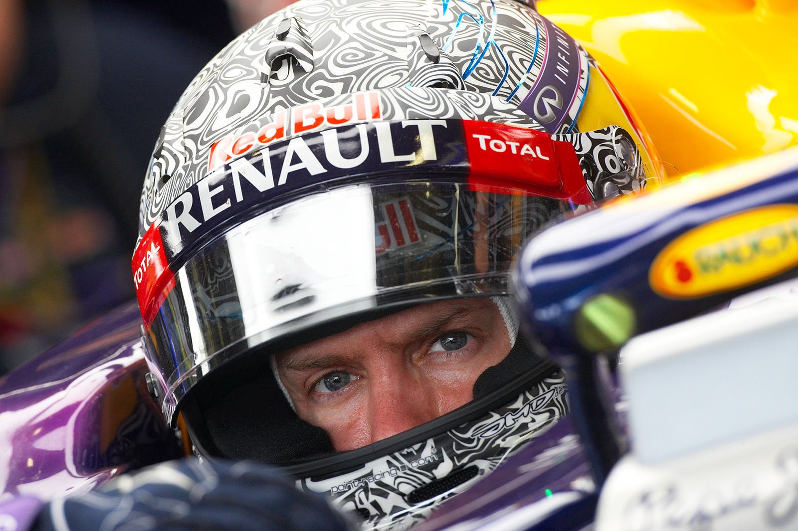 World Champion of the past four seasons, Sebastian Vettel, Italian Grand Prix, Monza, 2014