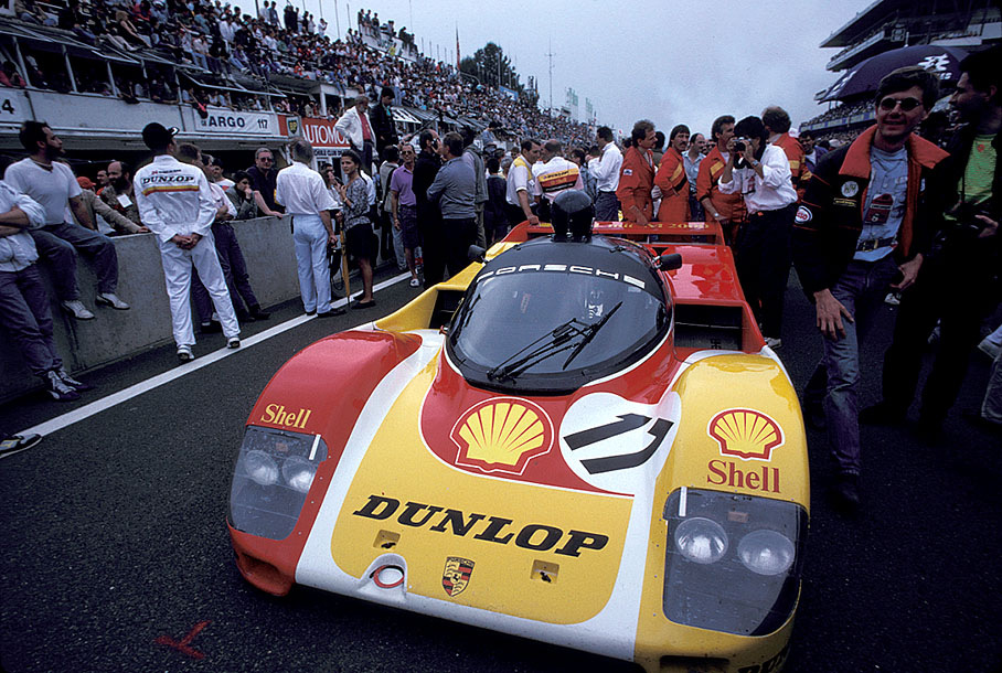 Le Mans 24h 1988, Porsche 962C (# 17 H.-J. Stuck, Klaus Ludwig, Derek Bell)