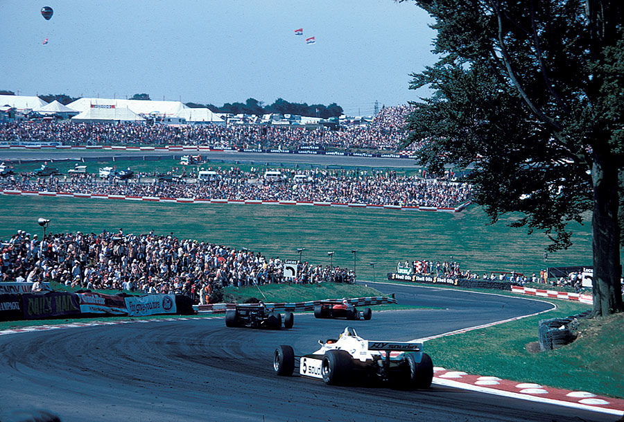 Derek Daly on Williams-Cosworth