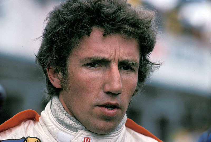 Brabham driver Rolf Stommelen, German GP Nuerburgring 1976