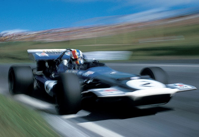 Francois Cevert on March-Cosworth 701, French GP 1970