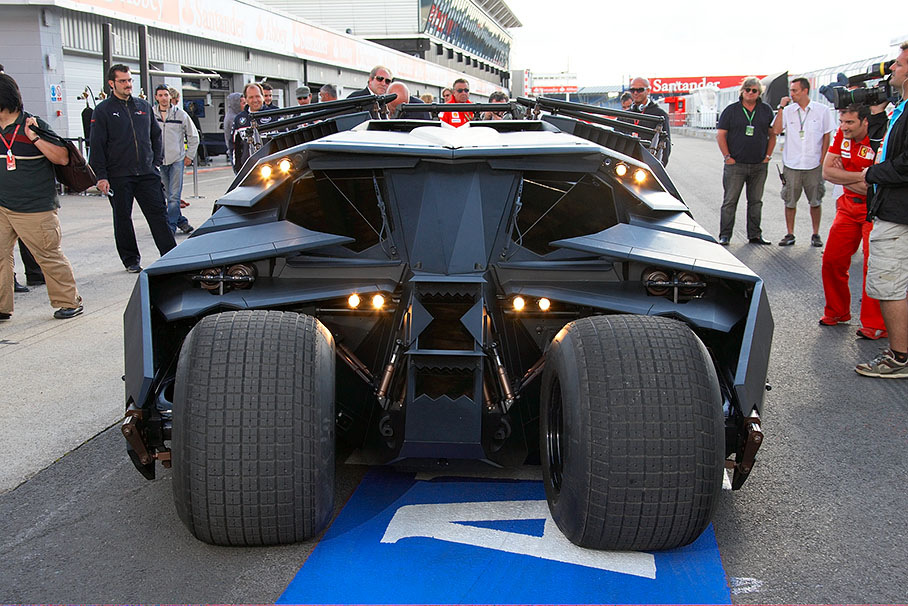 Promotional event of Toyota team and Batman movie The Dark Knight.