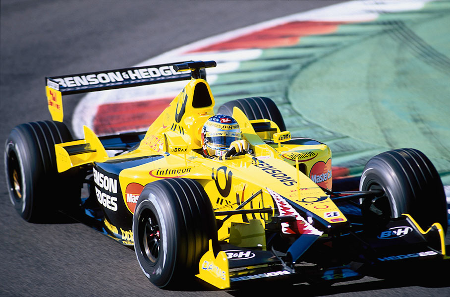Alesi in his Jordan