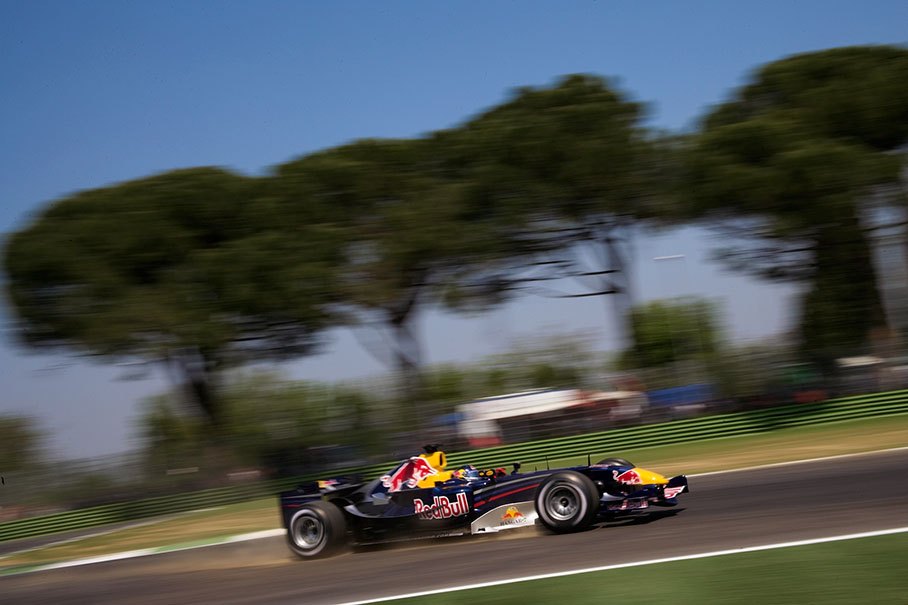 Christian Klien on a dirty track