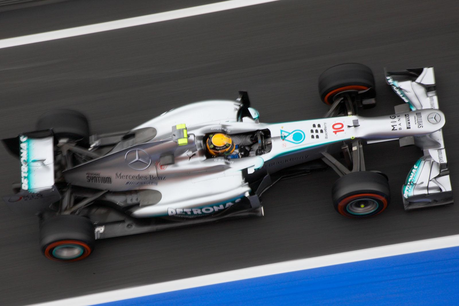 Lewis Hamilton, Mercedes