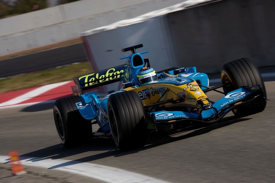 Preseason testing week at Barcelona, 15.-17.2.2005