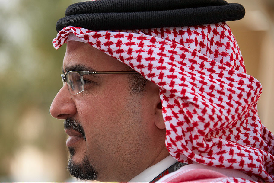 His Royal Highness Sheikh Salman bin Hamad bin Isa Al Khalifa, Crown Prince of Bahrain.