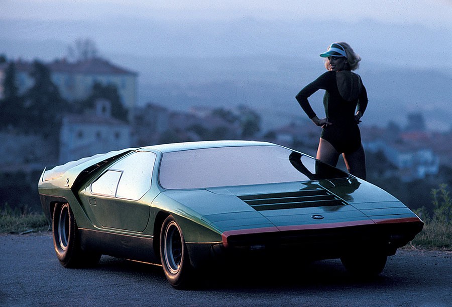 Concept Car, Bertone Carabo, based on Alfa Romeo 33 Stradale, 1968