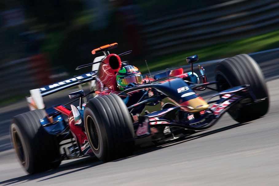 Scuderia Toro Rosso driver Vitantonio Liuzzi