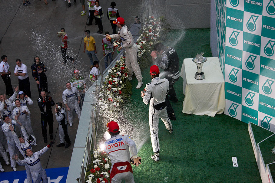 Champagne shower
