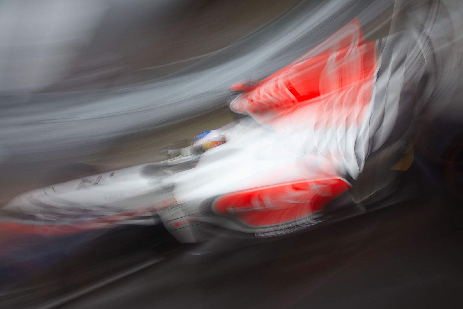 Daniel Ricciardo in a HRT-Cosworth