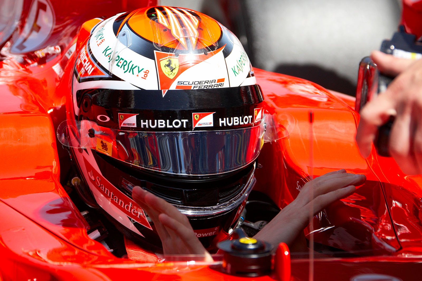 7th on the grid: Kimi Raikkonen, Spanish Grand Prix, Barcelona, 2015