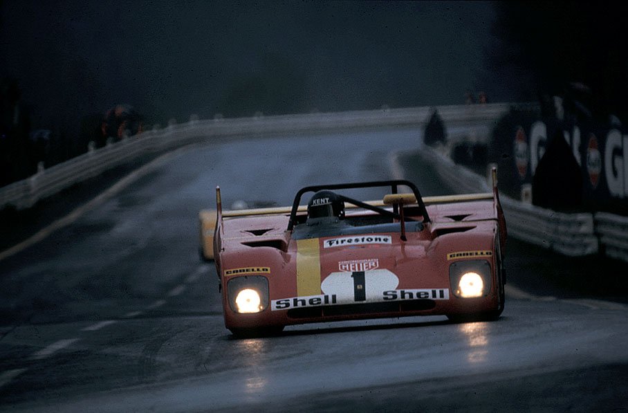 Jacky Ickx (B) on Ferrari 312 PB #0888