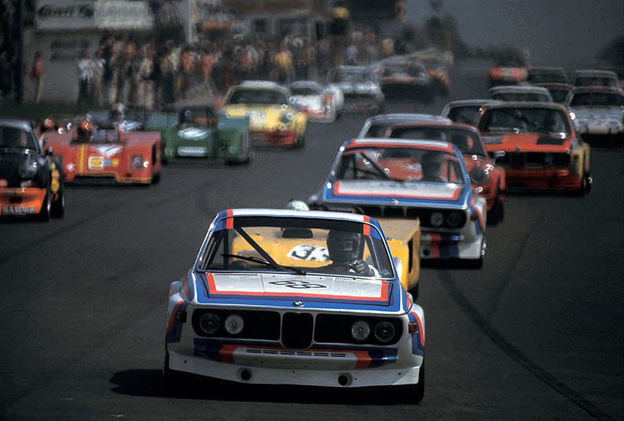 Hans-Joachim Stuck (D), BMW 3.0 CSL, BMW Motorsport GmbH, 19. Internationales ADAC-1000 km-Rennen auf dem Nürburgring 1973