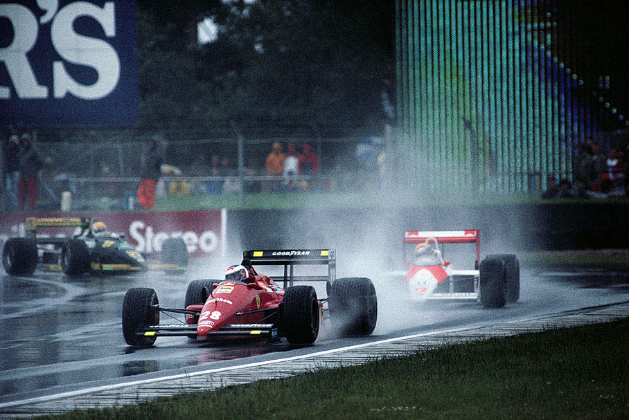 Gerhard Berger, British GP Silverstone 1988