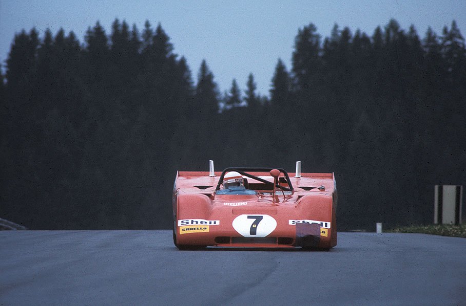 Clay Regazzoni (CH) in the Ferrari 312 PB #0878