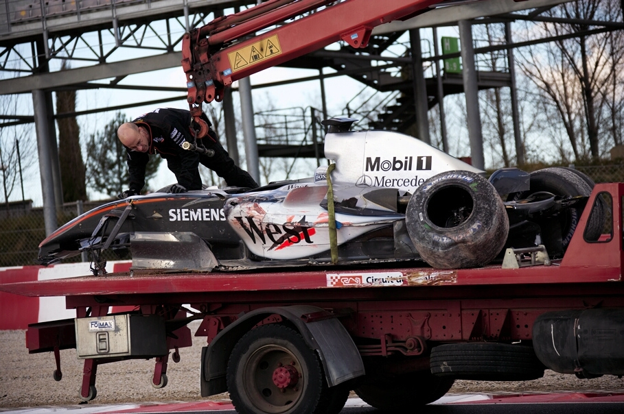 Preseason testing week at Barcelona, 15.-17.2.2005