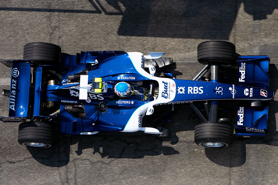Williams test driver Alexander Wurz