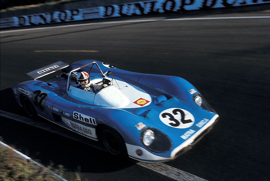 Chris Amon (NZ) on Matra-Simca MS660 01