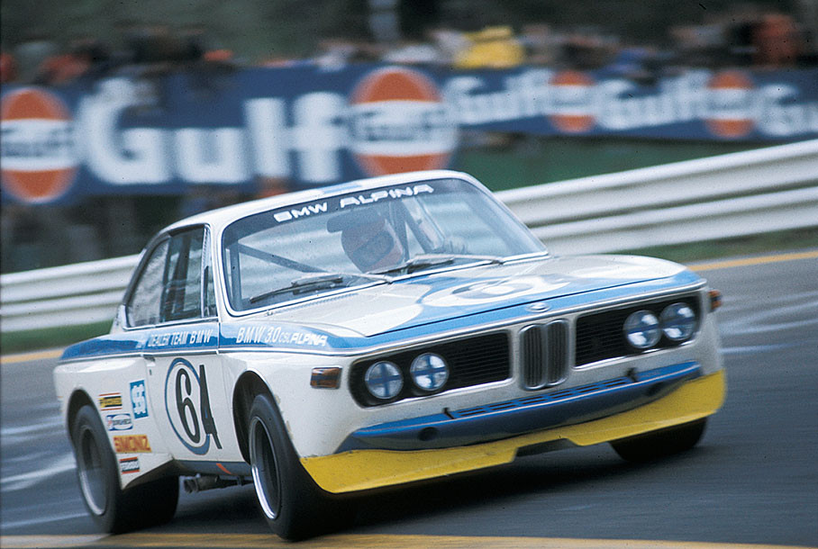 Brian Muir (AUS) / Hans-Joachim Stuck (D), BMW 3.0 CSL, BMW Alpina, 1000 km Spa 1973