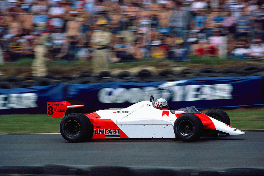 McLaren driver two times World Champion Niki Lauda
