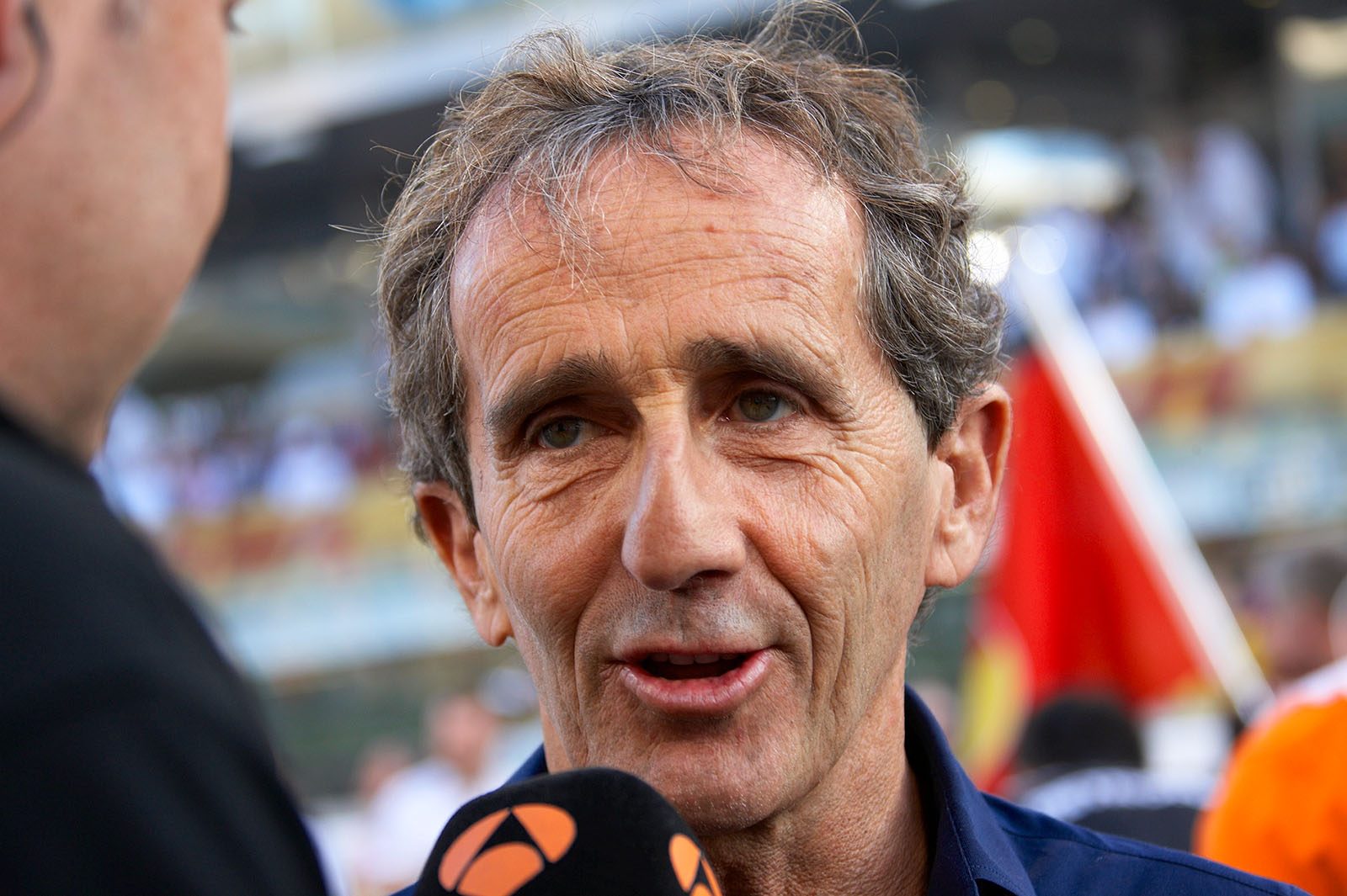 Four-time Formula 1 drivers' champion, Frenchman Alain Prost, Abu Dhabi Grand Prix, 2015