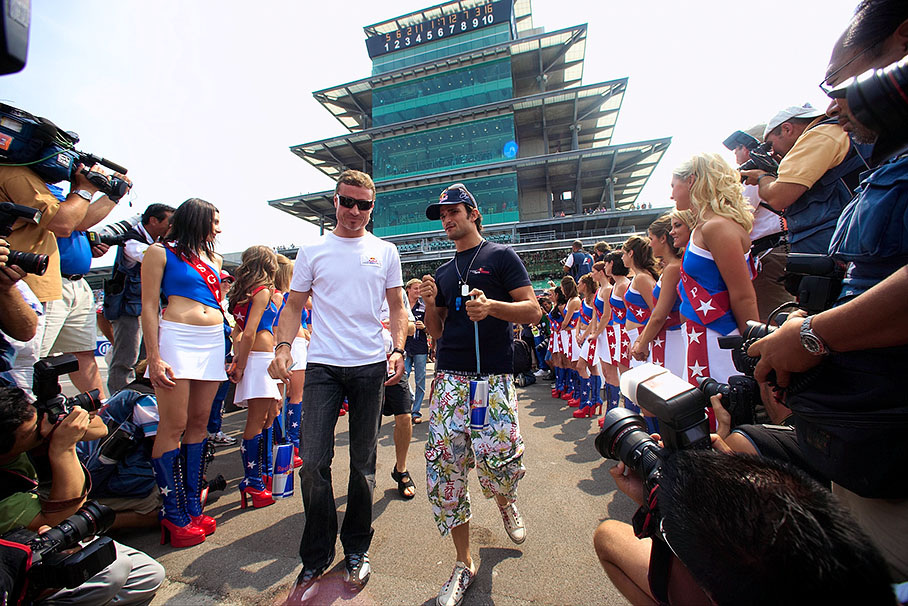 David Coulthard and Vitantonio Liuzzi
