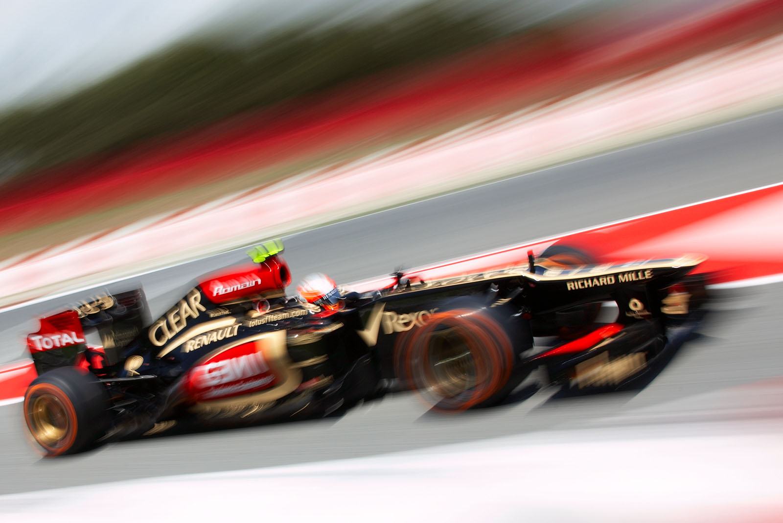 Romain Grosjean, Lotus-Renault