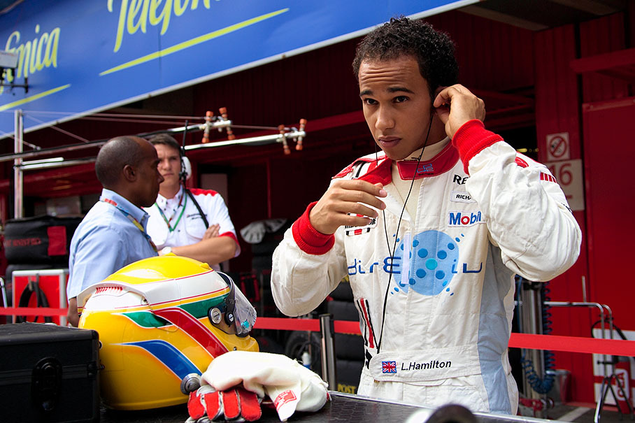 Lewis Hamilton, GP2 driver